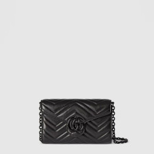구찌 여성 GG 마몬트 월렛 온 체인 - Gucci Womens GG Marmont Wallet on Chain - gub16357x