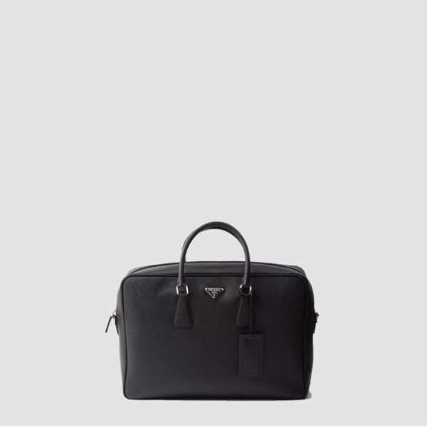 프라다 남성 사피아노 가죽 브리프케이스 2VE026 - Prada Mens Saffiano Leather Briefcase - prb7888x