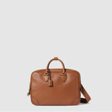 구찌 남성 GG 엠블럼 미디엄 브리프케이스 - Gucci Mens GG Emblem Medium Briefcase - gub7939x