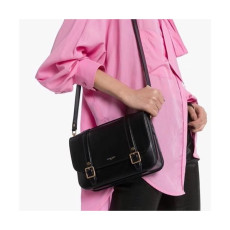 Saint Laurent 2020 Leather Messenger Shoulder Bag,24CM - 입생로랑 2020 레더 메신저 숄더백 , SLB0561,24CM,블랙