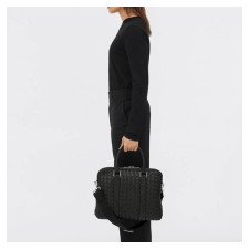 보테가베네타 남/녀 블랙 서류가방 - Bottega Veneta Unisex Black Tote Bag - bv0466x