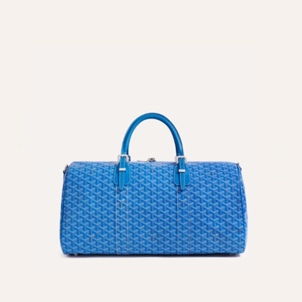고야드 남/녀 블루 보스턴 백 45/50 - Goyard Unisex Boston Bag 45/50 - go1402x