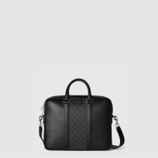 구찌 남성 태그 장식 미디엄 GG 브리프케이스 - Gucci Mens Medium GG Briefcase With Tag Decoration - gub9183x