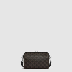 셀린느 남/녀 미니 보스턴 트리옹프 캔버스 - Celine Unisex Mini Boston Triomphe Canvas - ceb5868x