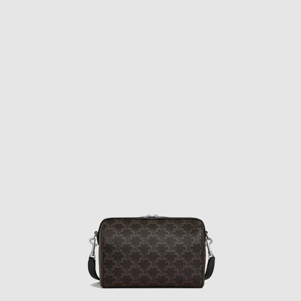 셀린느 남/녀 미니 보스턴 트리옹프 캔버스 - Celine Unisex Mini Boston Triomphe Canvas - ceb5868x