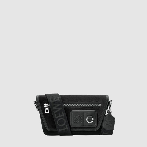 로에베 남성 미니 플렉스 메신저 백 - Loewe Mens Mini Flex Messenger Bag - lob14999x