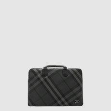버버리 남성 그리드 브리프케이스 - Burberry Mens Grid Briefcase - bub16068x