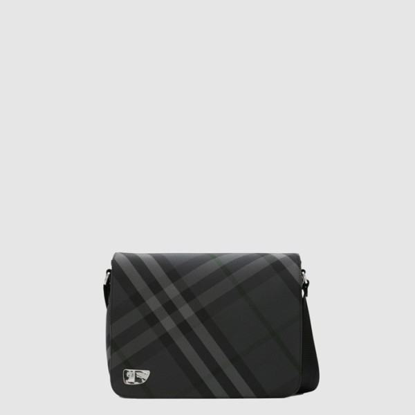 버버리 남성 그리드 메신저 백 - Burberry Mens Grid Messenger Bag - bub16069x