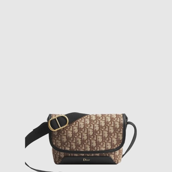 디올 남성 미니 디올젯 플랩 메신저 백 - Dior Mens Mini Dior Jett Flap Messenger Bag - dib16075x