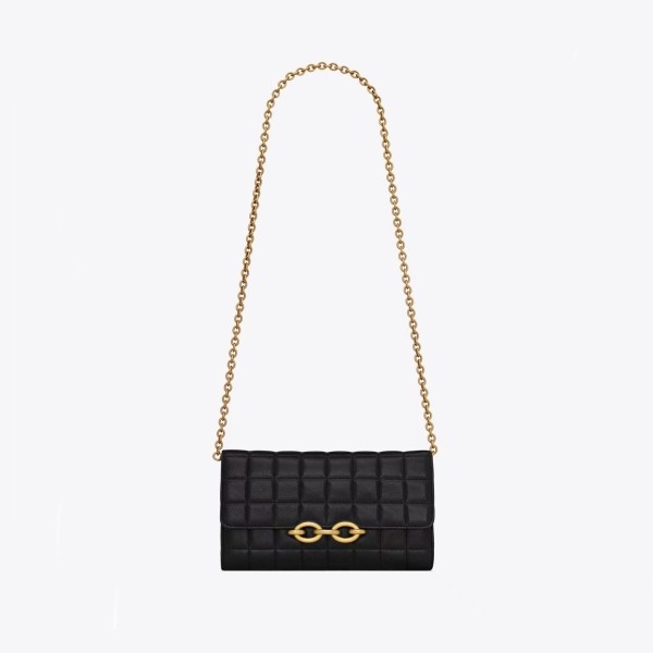 입생로랑 여성 블랙 폰백 - Saint Laurent Womens Black Phone Bag - ysl781x