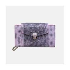 Bvlgari 2019 Leather Chain Wallet / Phone Bag -  불가리 2019 레더 체인 장지갑 / 폰 백 BVLW0001.Size(17.5CM).핑크