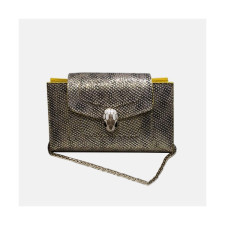 Bvlgari 2019 Leather Chain Wallet / Phone Bag -  불가리 2019 레더 체인 장지갑 / 폰 백, BVLW0003.Size(17.5CM).옐로우골드