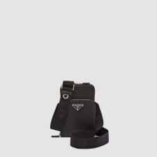 프라다 남성 사피아노 가죽 스마트폰 케이스 2ZH126 - Prada Mens Saffiano Leather Smartphone Case - prb8016x