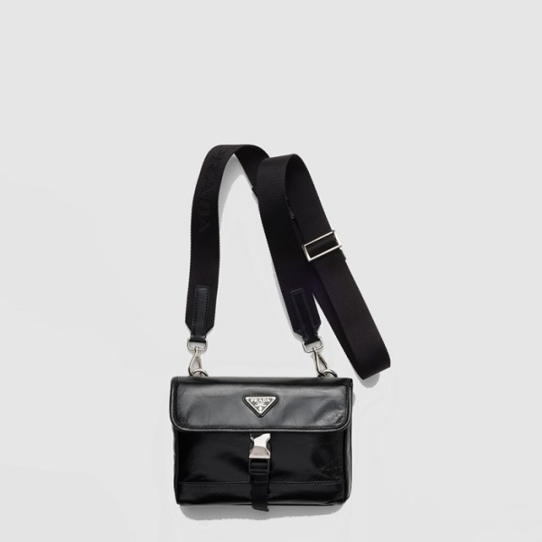 프라다 남성 가죽 스마트폰 케이스 2ZH108 - Prada Mens Leather Smartphone Case - prb8020x