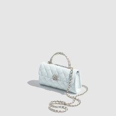 샤넬 여성 체인 플랩 폰 홀더 - Chanel Womens Chain Flap Phone Holder - chb10168x