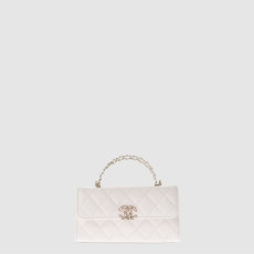 샤넬 여성 체인 플랩 폰 홀더 - Chanel Womens Chain Flap Phone Holder - chb10457x