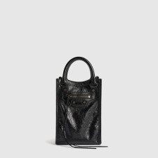 발렌시아가 여성 르 시티 토트 폰 홀더 - Balenciaga Womens Le City Tote Phone Holder - bab16602x