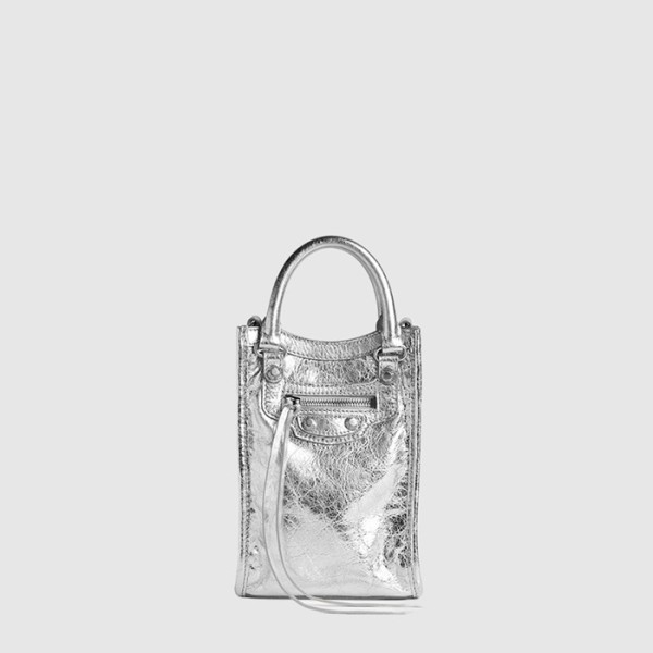 발렌시아가 여성 르 시티 토트 폰 홀더 - Balenciaga Womens Le City Tote Phone Holder - bab16603x