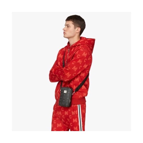 MCM 2020 Visetos Camera Shoulder Bag ,19cm - 엠씨엠 2020 비세토스 남여공용 카메라 숄더백  MCMB0456,19cm,블랙