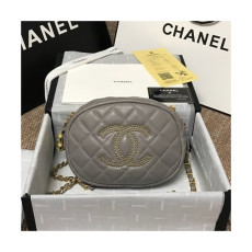 Chanel 2020 Camera Chain Shoulder Cross Bag,20CM - 샤넬 2020 카메라 체인 숄더 크로스백,CHAB1530,20CM,그레이