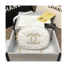 Chanel 2020 Camera Chain Shoulder Cross Bag,20CM - 샤넬 2020 카메라 체인 숄더 크로스백,CHAB1532,20CM,화이트