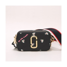 Mark Jacobs 2020 Leather Women Camera Shoulder Bag,18cm - 마크제이콥스 2020 레더 여성용 카메라 숄더백,MJB0171,18cm,블랙