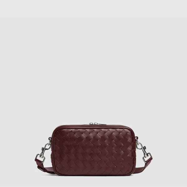 보테가베네타 남성 스몰 인트레치아토 카메라 백 - Bottega veneta Mens Small Intrecciato Camera Bag - bvb7824x