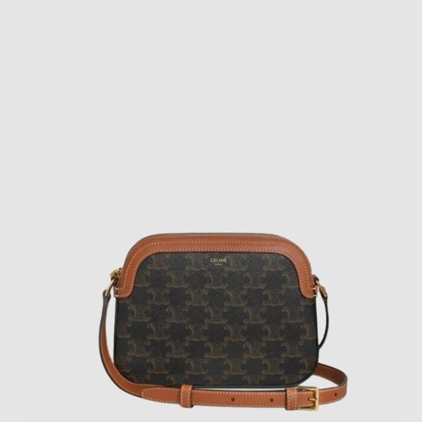 셀린느 여성 트리오페 캔버스 스몰 카메라백 - Celine Womens Triomphe Canvas Small Camera Bag - ceb13077x