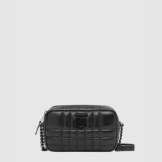 버버리 여성 롤라 퀼팅 카메라 백 - Burberry Womens Lola Quilted Camera Bag - bub15554x