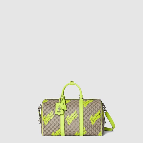 구찌 남성 프린트 미디움 더플백 - Gucci Mens Medium Duffel Bag With Print - gub7828x