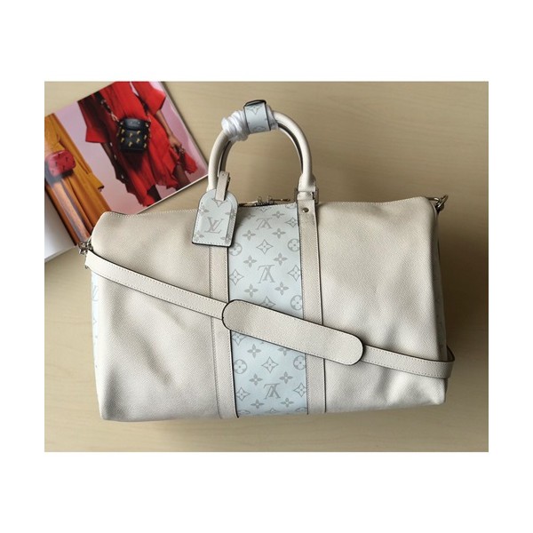 나만의 여행을 위한 나만의 여행가방]Louis Vuitton 2019 Monogram Keepall Bag,45cm - 루이비통 2019 모노그램 키폴 남여공용 여행가방,M30235,LOUB1180 ,45 cm,화이트