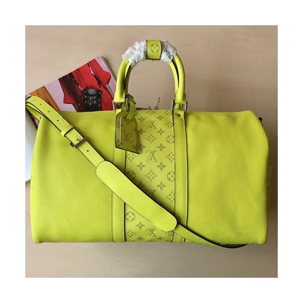 Louis Vuitton 2019 Monogram Keepall Bag,45cm - 루이비통 2019 모노그램 키폴 남여공용 여행가방,M30235,LOUB1228 ,45 cm,옐로우