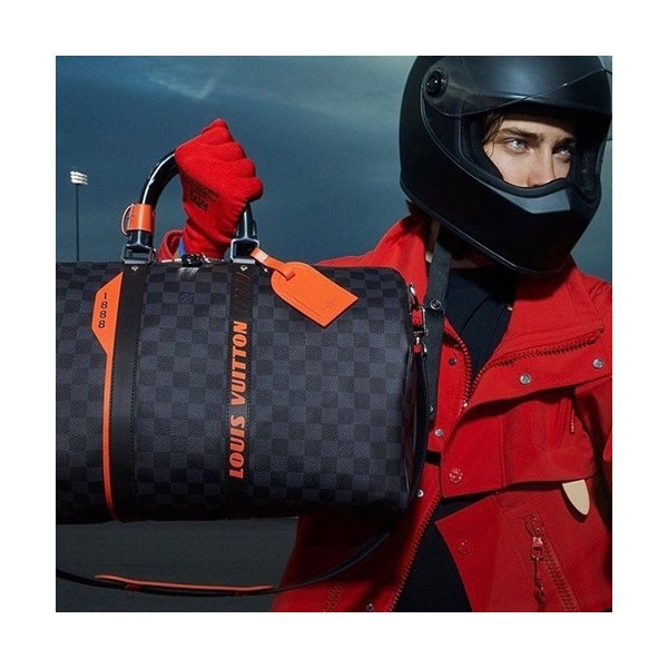 Louis Vuitton 2019 Monogram Keepall Bag,45cm - 루이비통 2019 모노그램 키폴 남여공용 여행가방,N40166 ,LOUB1349,45 cm,블랙