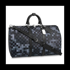 Louis Vuitton 2019 Damier Graphite Bag,50cm - 루이비통 다미에 그라피티 남여공용 여행가방,N40080,LOUB1371,50cm,블랙(그레이)
