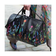 올봄 잇템!!]Louis Vuitton 2019 Keepall Bandouliere PVC Bag,50cm - 루이비통 2019 키폴 반둘리에 PVC 남여공용 여행가방 M40569,LOUB1565,50cm,블랙