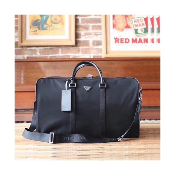 Prada 2020 Nylon Tote Shoulder Bag,50CM - 프라다 2020 남여공용 나일론 여행가방,2VC007-2,50cm,블랙