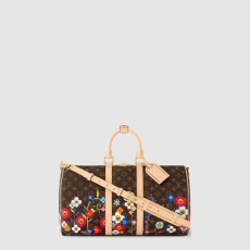 루이비통 남/녀 LV x TM 키폴 반둘리에 45 M14182 - Louis vuitton Unisex LV x TM Keepall Bandoulière 45 - lvb12046x