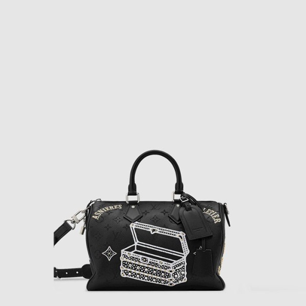 루이비통 남성 스피디 P9 반둘리에 30 재킷 M26178 - Louis vuitton Mens Speedy P9 Bandoulière 30 Jacket - lvb16541x