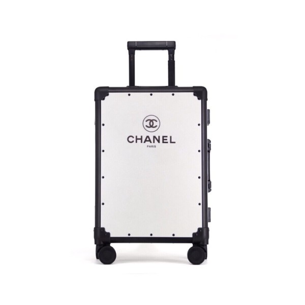 샤넬 이니셜 화이트 캐리어 - Chanel Initial White Carrier - chc91x