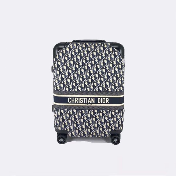 디올 x 리모와 컬렉션 오블리크 캐리어 - Dior x Rimowa Oblique Carrier - dic106x