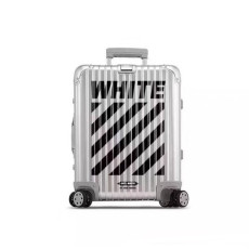 리모와 x 오프화이트 컬렉션 실버 캐리어 -  Rimowa x Off-White Silver Carrier - ric109x