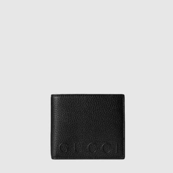 구찌 남성 로고 가죽 반지갑 - Gucci Mens Logo Leather Wallet - guw515x