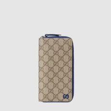 구찌 남성 바이컬러 지퍼 지갑 - Gucci Mens Bicolor Zipper Wallet - guw518x