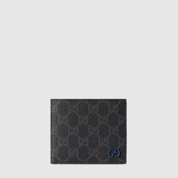 구찌 남성 GG 엠블럼 반지갑 - Gucci Mens GG Emblem Wallet - guw542x