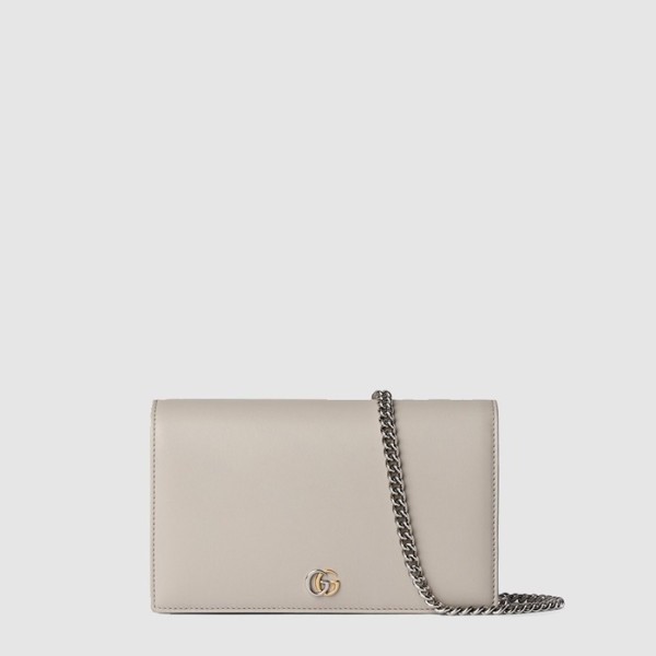 구찌 여성 GG 마몽 체인 지갑 - Gucci Womens GG Marmont Chain Wallet - gub14340x