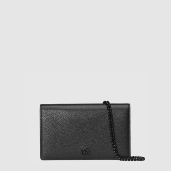 구찌 여성 GG 마몽 체인 지갑 - Gucci Womens GG Marmont Chain Wallet - gub14348x