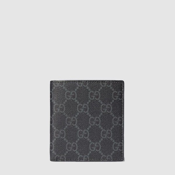 구찌 남성 GG 엠블럼 반지갑 - Gucci Mens GG Emblem Wallet - guw647x
