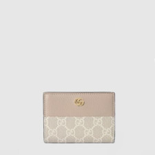구찌 여성 GG 마몽 바이컬러 스몰 지갑 - Gucci Womens GG Marmont Bicolor Small Wallet - guw714x