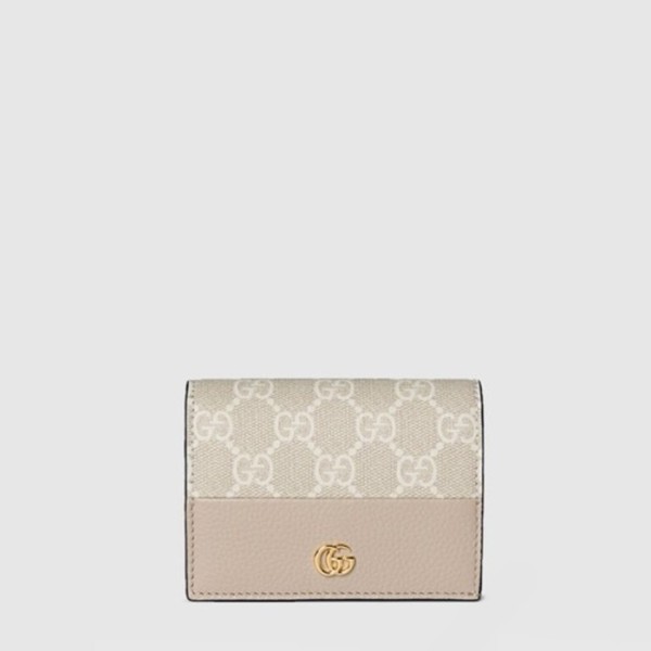 구찌 여성 GG 마몽 바이컬러 미니 지갑 - Gucci Womens GG Marmont Bicolor Mini Wallet - guw715x