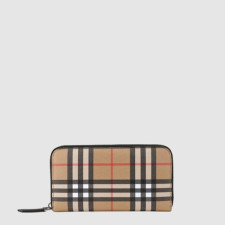 버버리 남성 빈티지 체크 장지갑 - Burberry Mens Vintage Check Long Wallet - buw671x